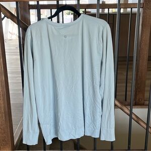 lululemon athletica Light Blue Long Sleeve Top